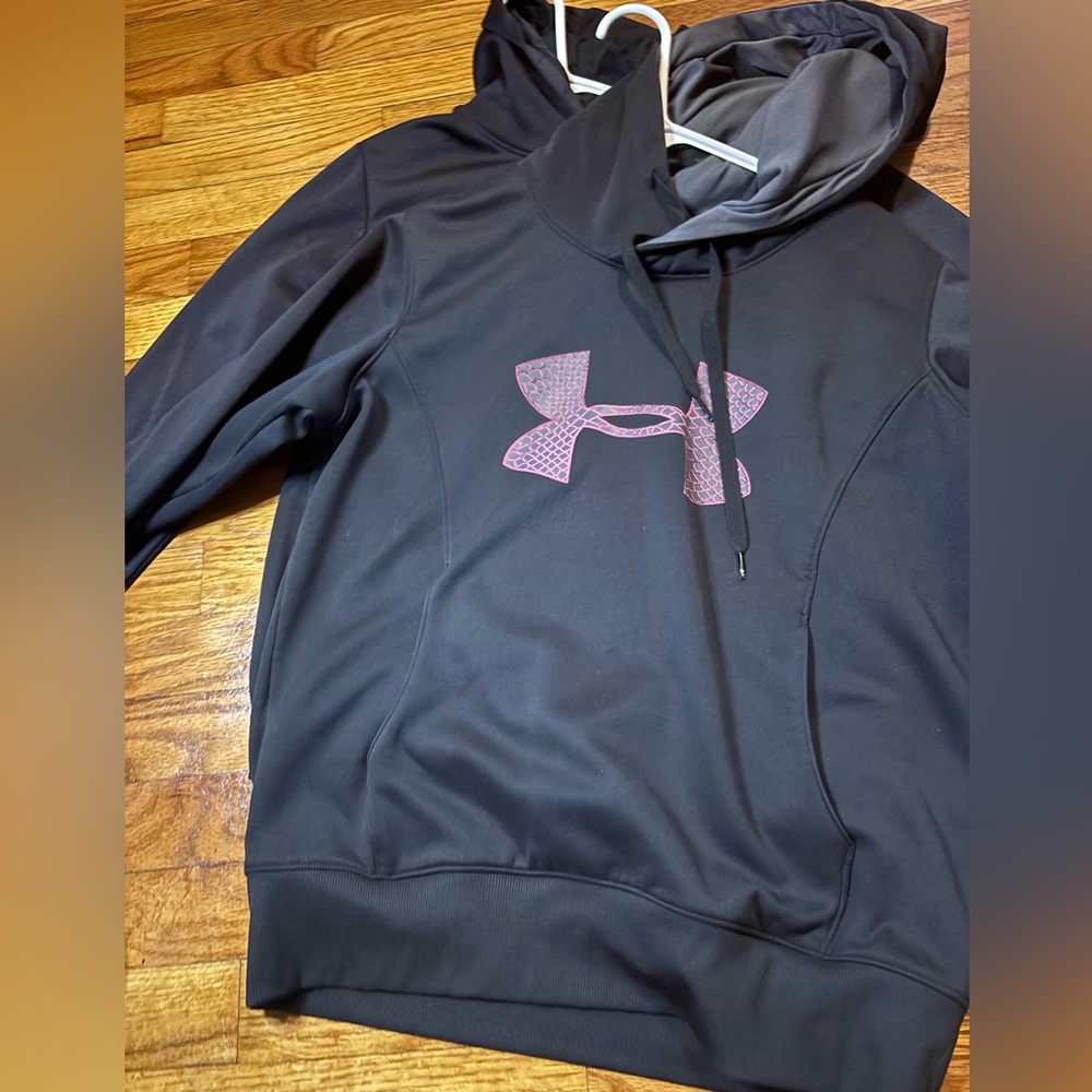Under Armour Black and Pink Sneakers